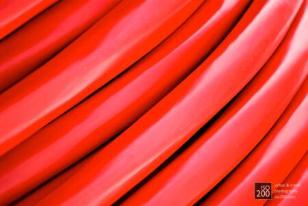 drum of electricity cable, Dundee, Scotland