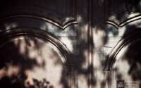 Photo blog photo: 'Dappled wooden door'