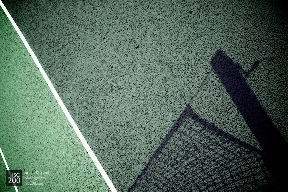 Detail of the tennis court at Merton College, Oxford