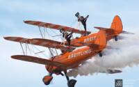 Photo blog photo: 'Hanging on – the Breitling wingwalkers'