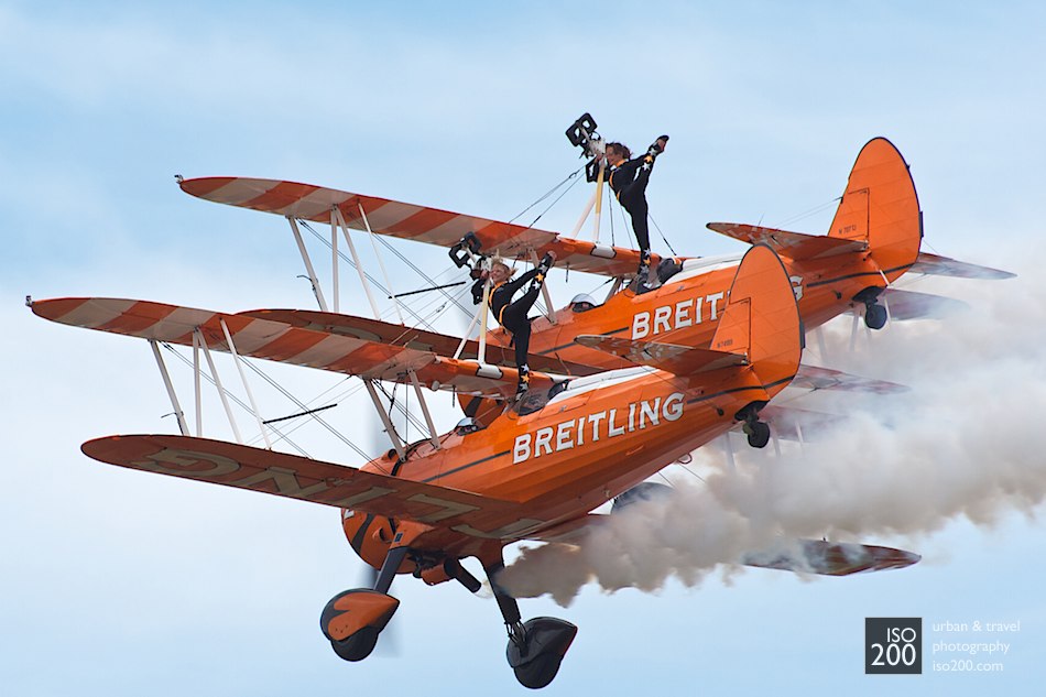 Breitling Wingwalkers at the East-Fortune Airshow 2013