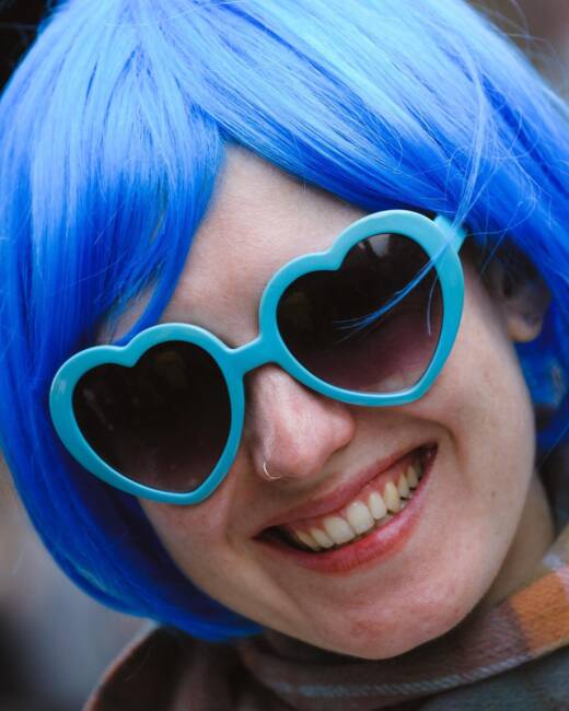 


A Blue Face, Edinburgh Fringe Festival, Royal Mile