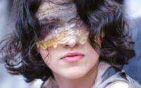 Photo blog photo: 'Edinburgh Virtual Fringe 2020 #20 – Lace Blindfold'