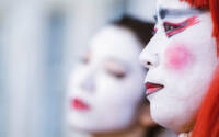 Photo blog photo: 'Edinburgh Virtual Fringe 2020 #29 – Two Painted Actresses'