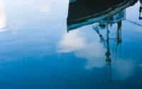 Photo blog photo: 'Scarborough harbour reflections'