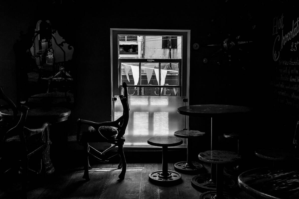 Inside the Choccywoccydoodah Chocolate Cafe, Brighton, England

