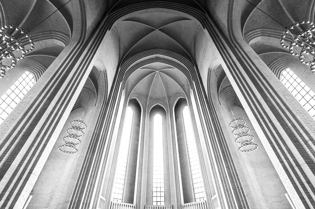Apse of Grundtvigs Kirke, Copenhagen, Denmark
